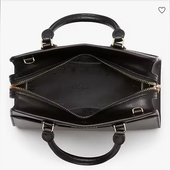 Kate Spade Madison Saffiano Leather Small Satchel
COLOR:
Black 
NWT - Picture 4 of 5